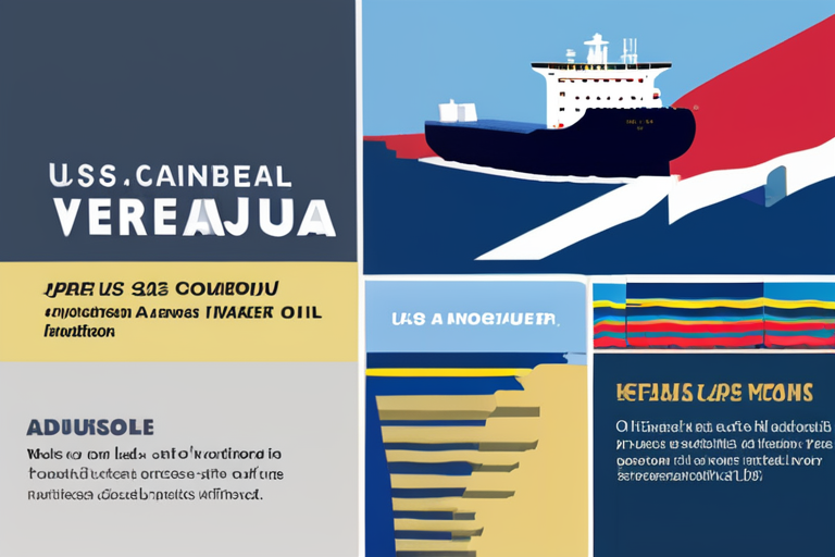 US Seizes Oil Tanker Off Venezuela, Cracking Maduro's Revenue Lifeline