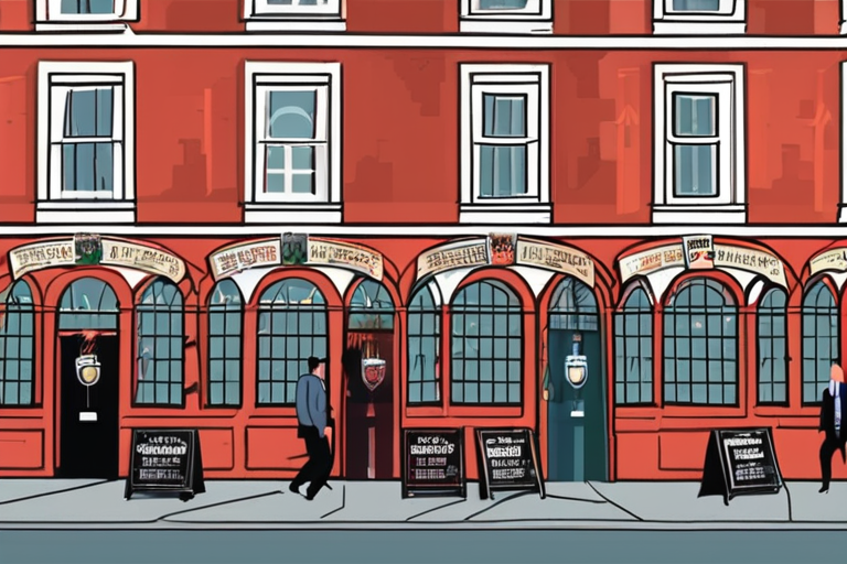 Government Backs Pubs Amid Tax Protest: Hundreds Bar Labour MPs