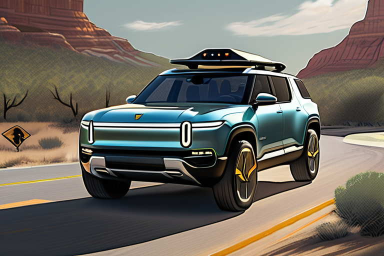 Rivian's Autonomy Ambitions Hit Bumps on the Road to Self-Driving