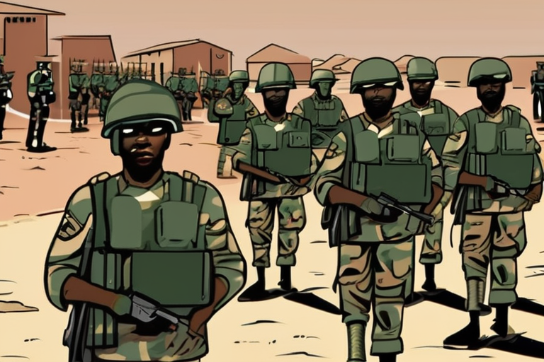 "Nigerian Troops Grounded in Burkina Faso After Rogue Landing"