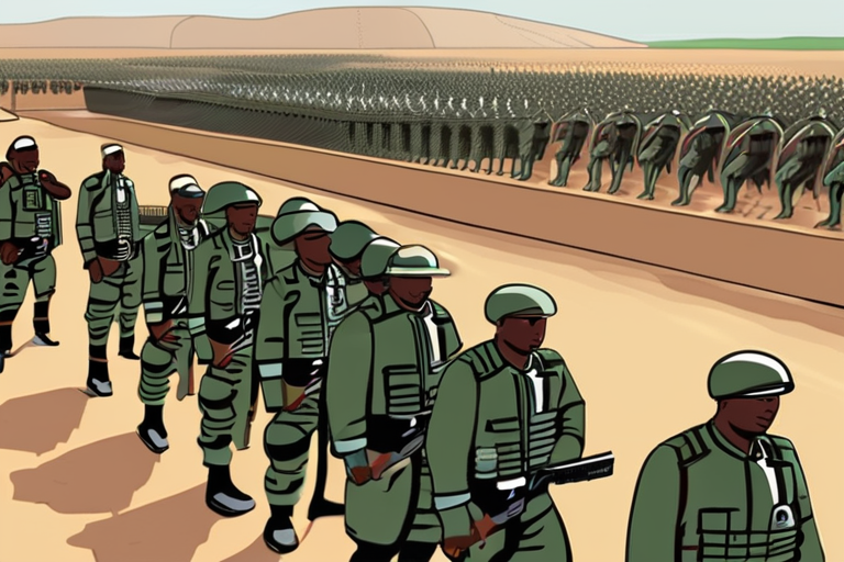 "Nigerian Troops Grounded in Burkina Faso After Rogue Landing"