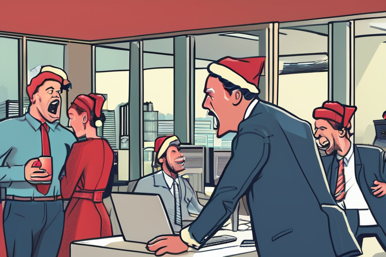 Office Owner's Christmas Party Fiasco: Owner Goes Rogue on Employee