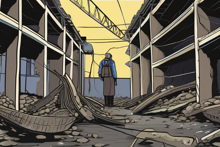 Russian Strikes Leave Over 1 Million Ukrainian Households in the Dark