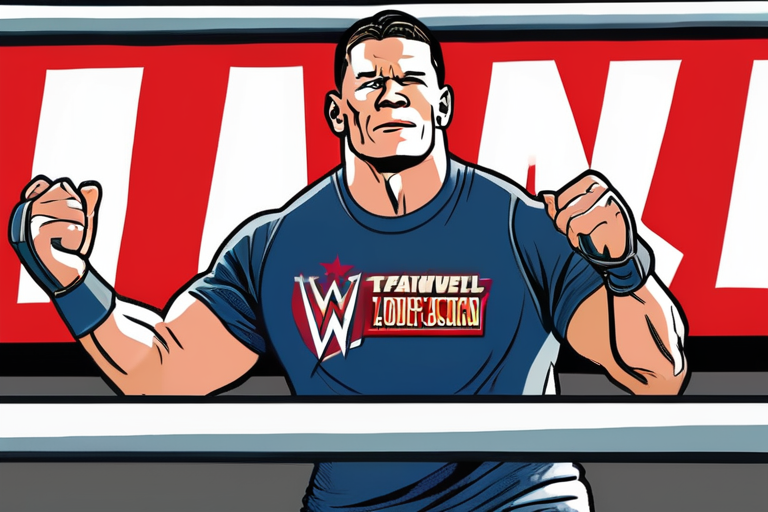 John Cena Bids Farewell to WWE in Historic Retirement Match