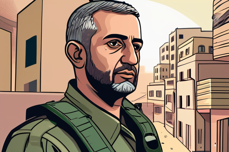 "Israel Strikes Down Hamas Commander in Gaza City"