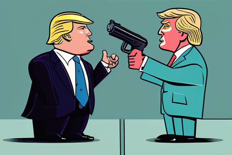 Trump Takes Aim at Hollywood and Washington in Surprise SNL Appearance