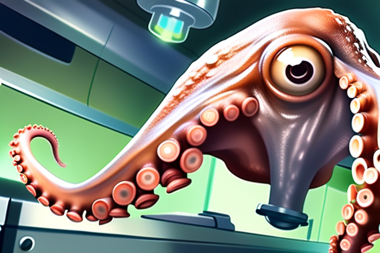 Scientists Unveil Octopus's Surprisingly Simple Locomotion Secrets