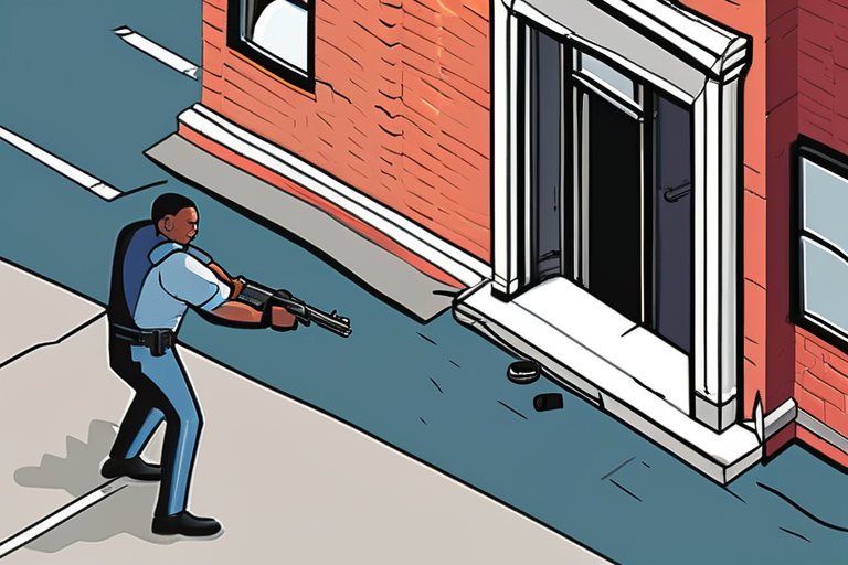 Hero Takes Down Gunman in Daring Street Takedown