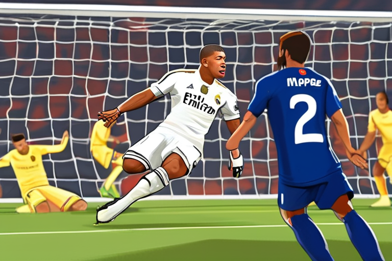 Mbappe Steals the Show as Real Madrid Edge Alaves, Saving Coach Alonso