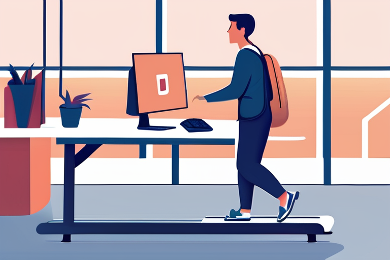 Walking Pads Under Standing Desks Experience Rapid Adoption Amid Remote Work Boom