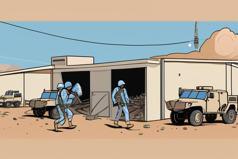 UN Facility Hit in Sudan, Leaving Six Peacekeepers Dead in Devastating Drone Strike