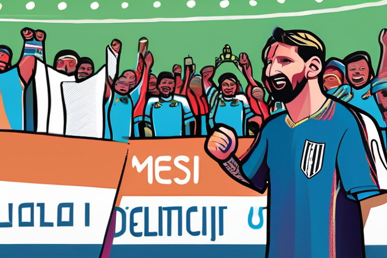 Messi's Indian Odyssey Ends in Delight: Thousands Cheer Argentine Legend in Delhi