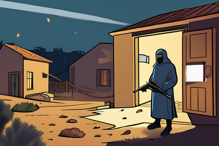 Night Watchmen Shield Occupied West Bank Village from Israeli Settler Attacks