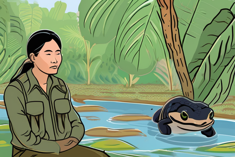 Laos's National Herpetologist Leads Charge in Amphibian and Reptile Conservation