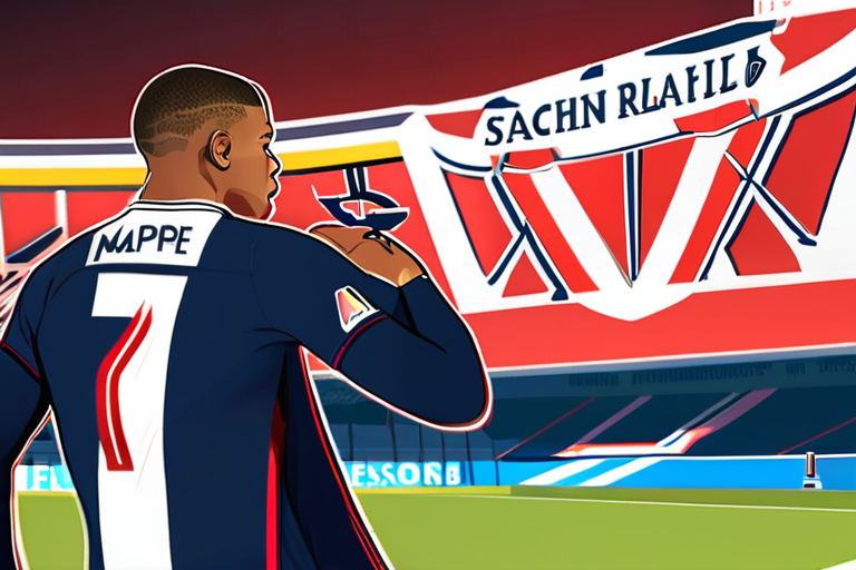 PSG Ordered to Pay Mbappe 60 Million Euros in Back Pay