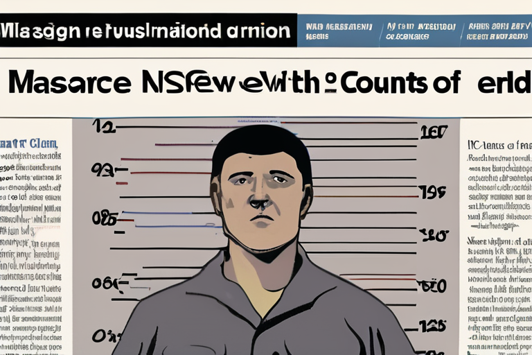 "Massacre Mastermind Charged with 15 Counts of Murder"