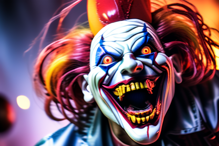 David Howard Thornton Unleashes Art the Clown's Sadistic Joy at Halloween Horror Nights
