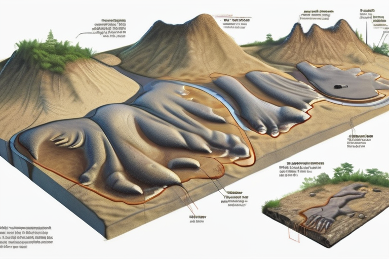 Dinosaur Footprints Uncovered in Italy with Groundbreaking 3D Mapping