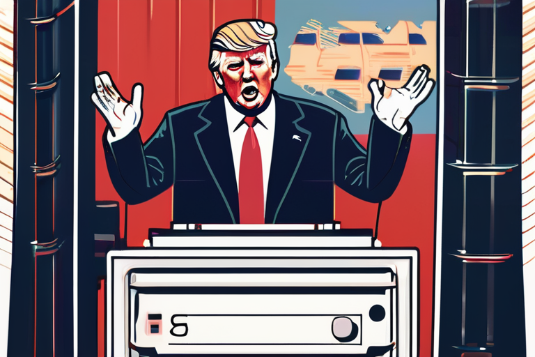 Trump Delivers Primetime Address Amidst Slumping Approval and Economic Worries