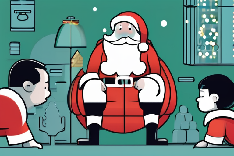 Father Christmas Pay Stagnant, Elves See Slight Increase