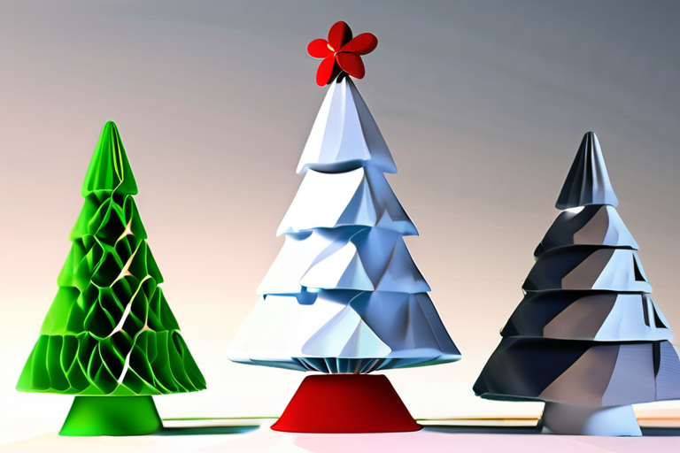 Physicists 3D-Print Revolutionary Ice Christmas Tree Using Evaporative Cooling