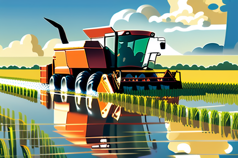 Illinois Farmer Defies Floods and Federal Hurdles to Harvest 25th Successful Rice Crop