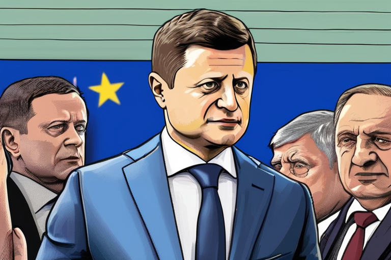 "Zelensky Warns EU: Russia's Frozen Assets on Brink of Thaw"