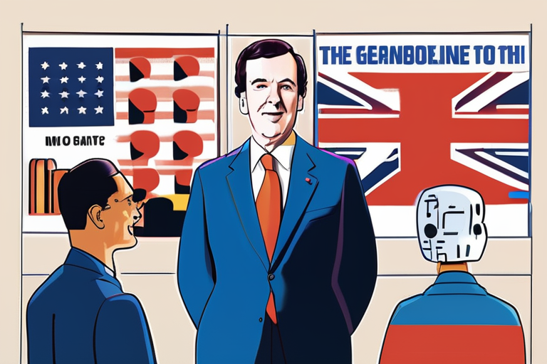 British Politicians Flock to US Tech Giants, with George Osborne's Latest Move