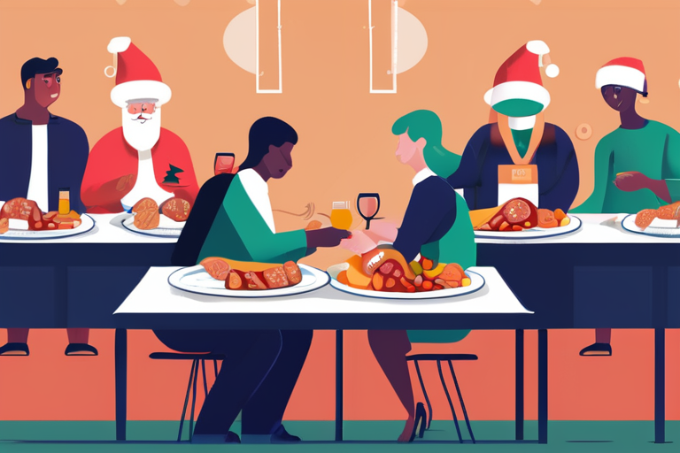 Christmas Dinner Costs Rise Amid Supply Chain Disruptions