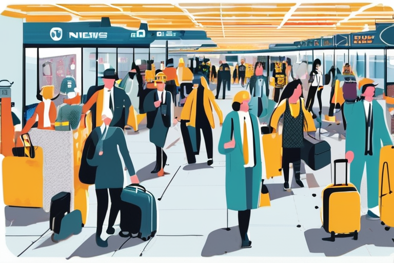 Friday Sets New Record for Festive Travel Chaos