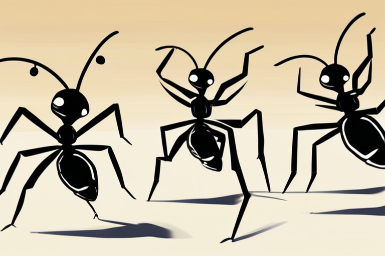 Ants Ditch Armor for Advantage of Numbers in Evolutionary Trade-Off