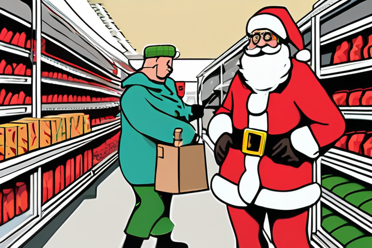 40 'Robins des Ruelles' Dressed as Santa and Elves Steal Thousands in Montreal Grocery Heist