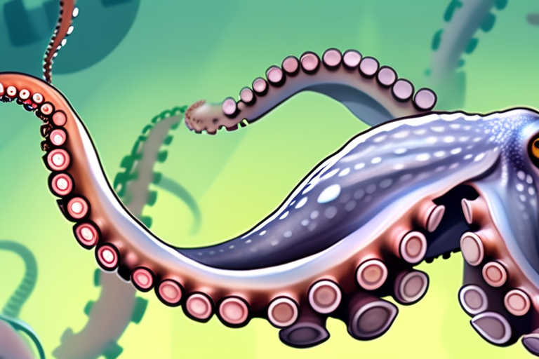 Octopus Locomotion Secrets Unveiled: Scientists Simplify Complex Movement Control