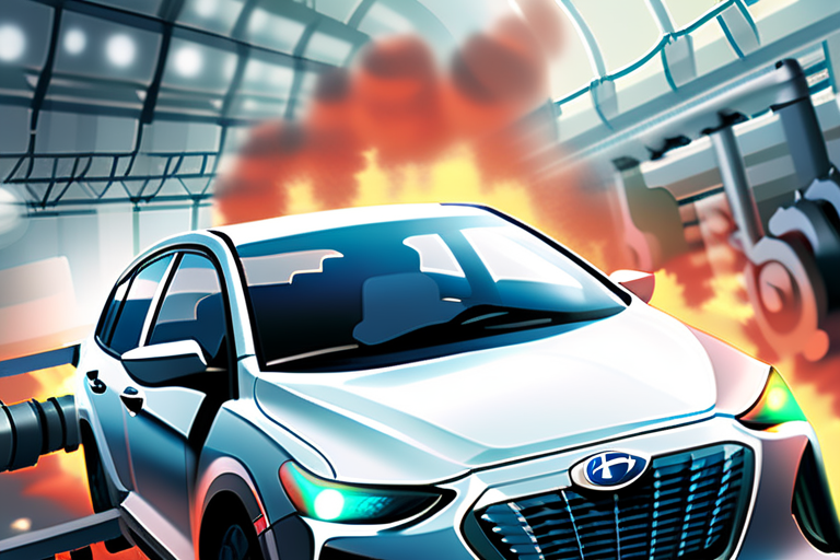 "Hyundai Plant Raid Sparks Tensions with Seoul"