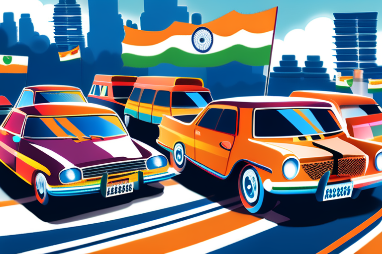 Indian Drivers Rev Up to Even Louder Horns Amid Growing Noise Complaints
