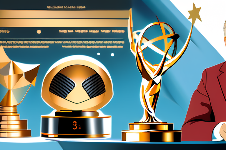 Bryan Cranston Brings Home Seventh Emmy for "The Studio" Role