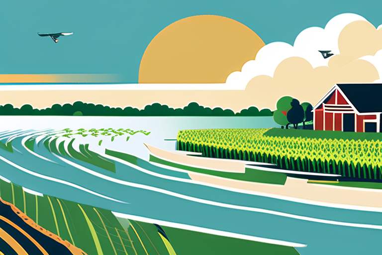 Farmer Overcomes Decades of Floods by Turning Illinois Fields into Thriving Rice Paddies