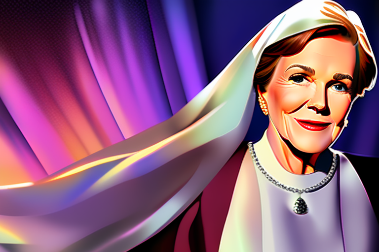 Julie Andrews Makes History at 2025 Creative Arts Emmys, Wins First Primetime Emmy in 20 Years