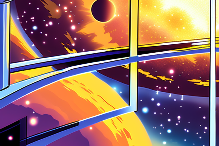 "JWST Unveils Ancient Galaxy, a Cosmic Secret from the Universe's Dawn"