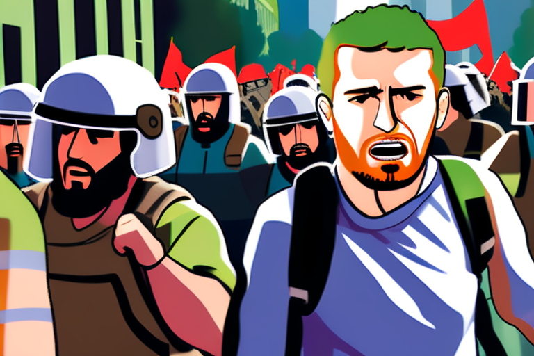 "900+ Protesters Arrested in Violent UK Pro-Palestine Clashes"