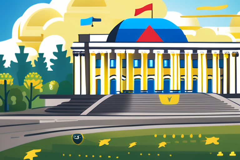 Russia Targets Ukraine's Main Government Building in Kyiv for First Time