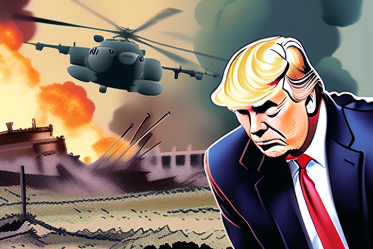 Trump Backtracks on "War" Threat, Vows to Tackle Urban Crime