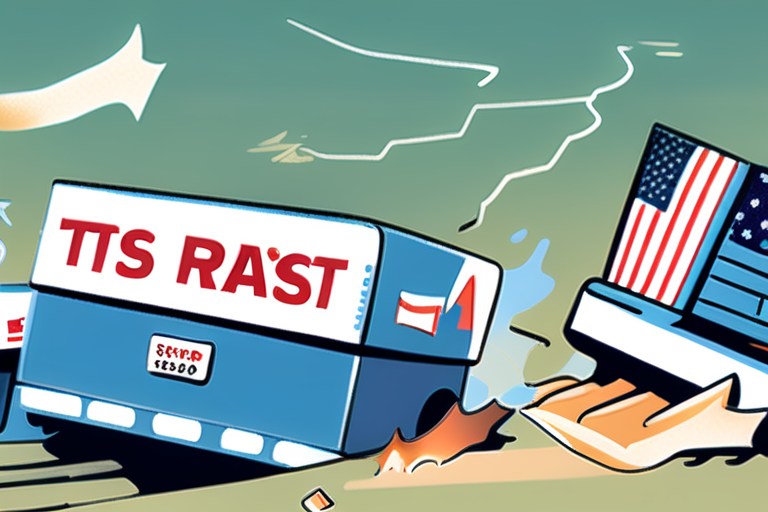 "US Postal Traffic Crashes 80% After Trump Trade Rule Expires"