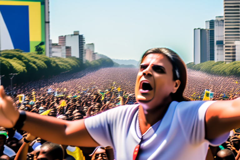 Brazil's Streets Erupt: Tens of Thousands Rally Behind Bolsonaro Ahead of Coup Trial Verdict