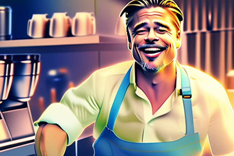 Brad Pitt Brews Up Laughter in De'Longhi Short Film Campaign Directed by Taika Waititi