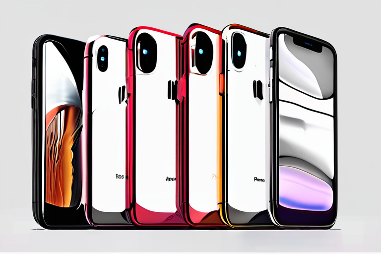 Apple Unveils Four New iPhone Models: Beauty, Beast, and One That Breaks the Mold