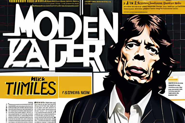 Mick Jagger Scores Surprise Solo No. 1 with Timeless Duet