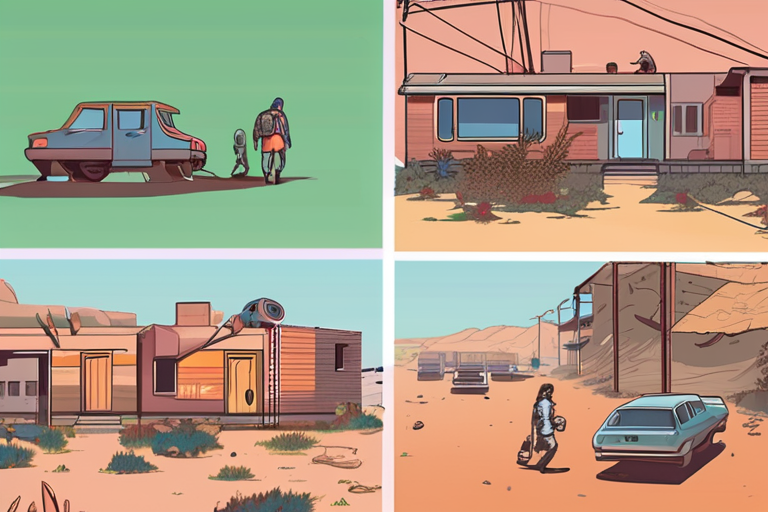 Residents Adapt to Fate: Coexisting with Scavengers in Abandoned Community