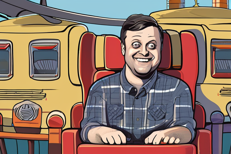 Nate Bargatze Trades Jokes for Roller Coasters: Bringing His Comedy to Theme Park Life