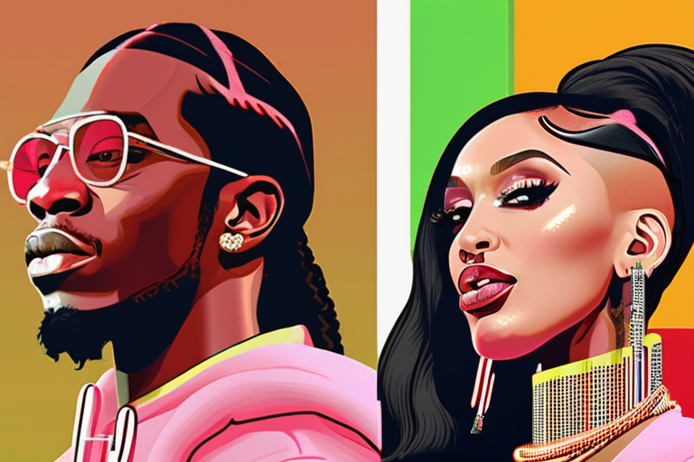 Offset Defies Industry Rumors: Supporting Ex-Partner Cardi B's Album Amidst His Own Release